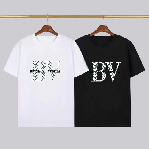 Replica Bottega Veneta BV T-Shirts Short Sleeved For Men #1008575 $23.00 USD for Wholesale