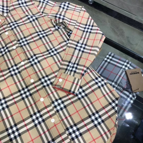 Replica Burberry Shirts Long Sleeved For Women #1008978 $64.00 USD for Wholesale