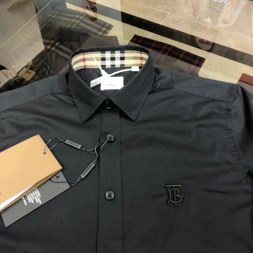 Replica Burberry Shirts Long Sleeved For Men #1008986 $64.00 USD for Wholesale