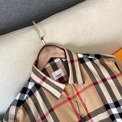 Replica Burberry Shirts Long Sleeved For Men #1009142 $64.00 USD for Wholesale