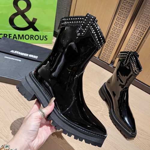 Replica Alexander Wang Boots For Women #1010782 $105.00 USD for Wholesale
