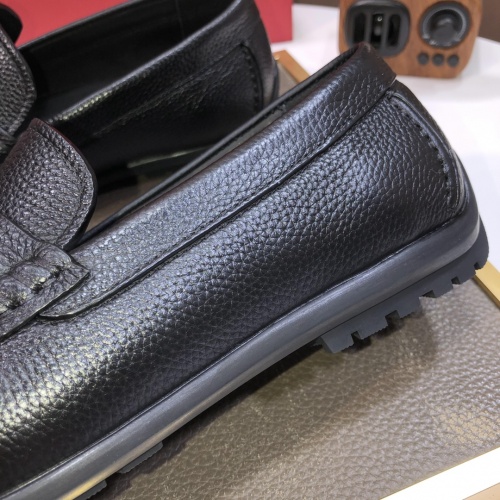 Replica Salvatore Ferragamo Leather Shoes For Men #1011397 $85.00 USD for Wholesale