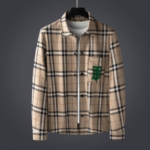 Replica Burberry Jackets Long Sleeved For Men #1011970, $72.00 USD, [ITEM#1011970], Replica Burberry Jackets outlet from China