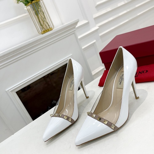 Replica Valentino High-Heeled Shoes For Women #1011987, $98.00 USD, [ITEM#1011987], Replica Valentino High-Heeled Shoes outlet from China