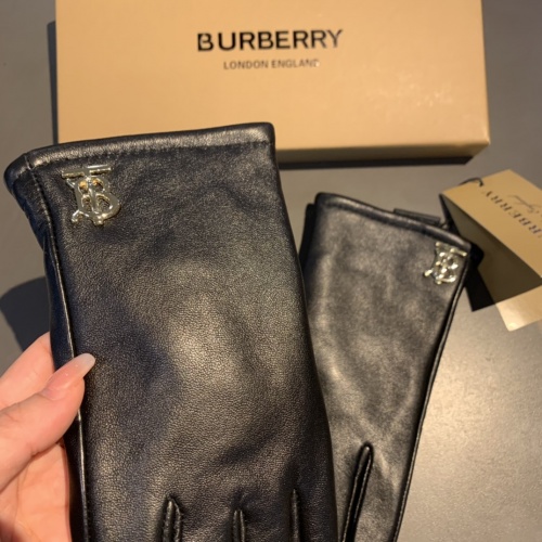 Replica Burberry Gloves For Women #1012587 $56.00 USD for Wholesale