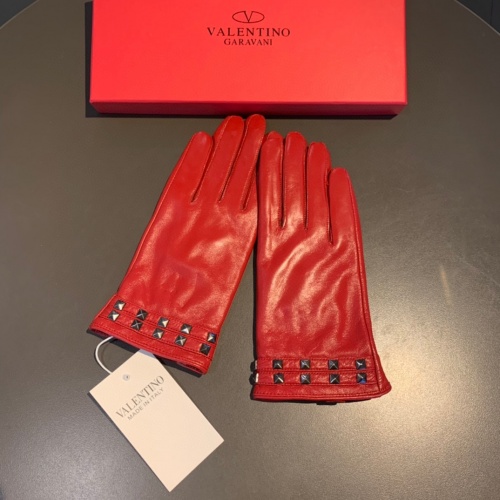 Replica Valentino Gloves For Women #1012677 $52.00 USD for Wholesale