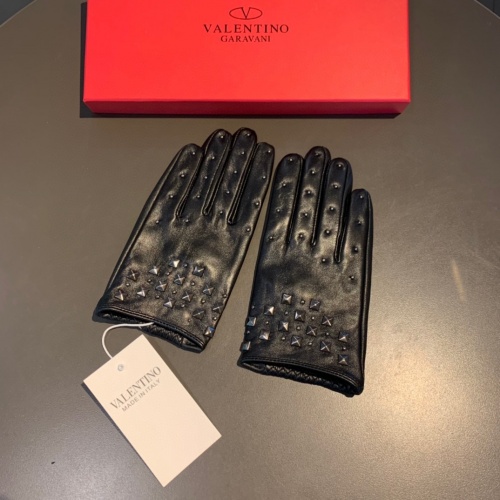 Replica Valentino Gloves For Women #1012678 $52.00 USD for Wholesale
