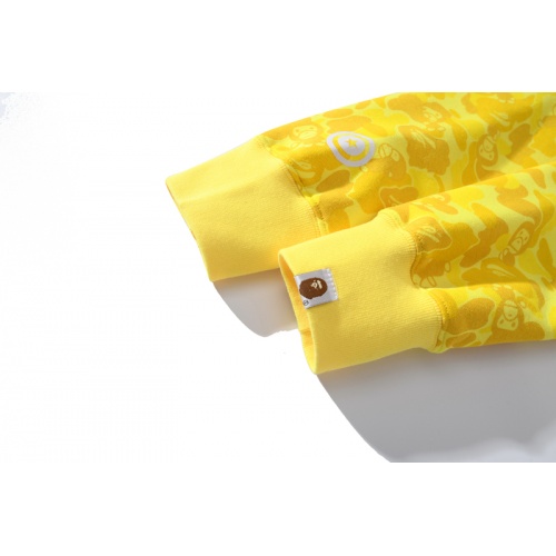 Replica Bape Hoodies Long Sleeved For Men #1013222 $48.00 USD for Wholesale
