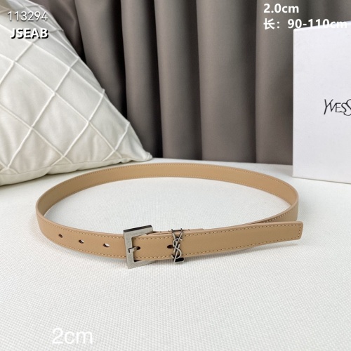 Replica Yves Saint Laurent AAA Quality Belts For Women #1013291 $48.00 USD for Wholesale