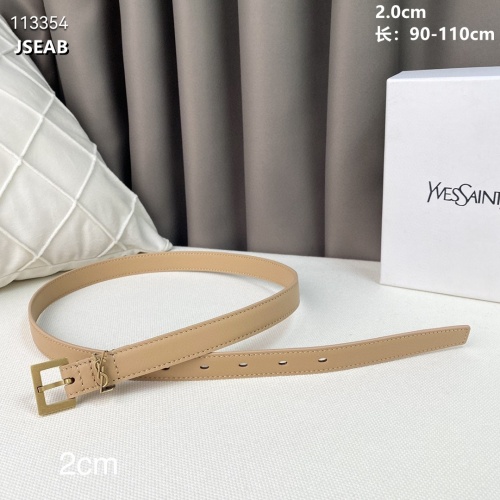 Replica Yves Saint Laurent AAA Quality Belts For Women #1013292 $48.00 USD for Wholesale