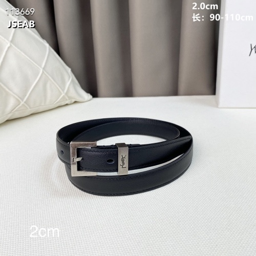 Replica Yves Saint Laurent AAA Quality Belts For Women #1013293 $48.00 USD for Wholesale