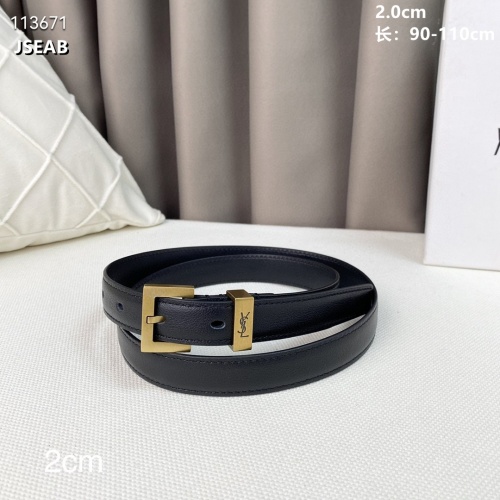 Replica Yves Saint Laurent AAA Quality Belts For Women #1013294 $48.00 USD for Wholesale