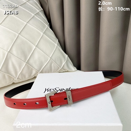 Replica Yves Saint Laurent AAA Quality Belts For Women #1013296 $48.00 USD for Wholesale
