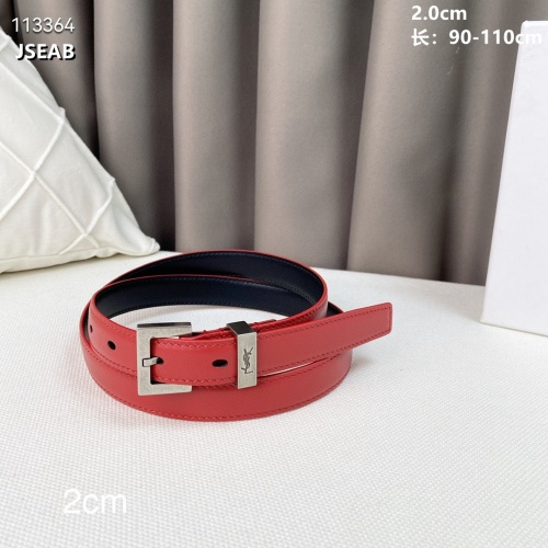 Replica Yves Saint Laurent AAA Quality Belts For Women #1013296 $48.00 USD for Wholesale