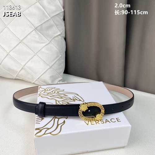 Replica Versace AAA Quality Belts For Women #1013576, $48.00 USD, [ITEM#1013576], Replica Versace AAA Quality Belts outlet from China