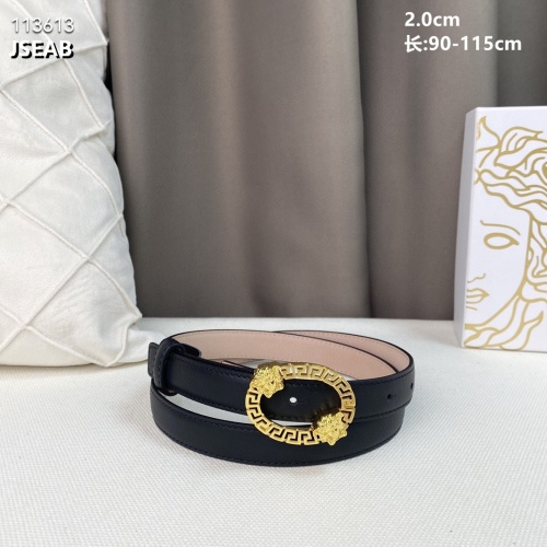 Replica Versace AAA Quality Belts For Women #1013576 $48.00 USD for Wholesale