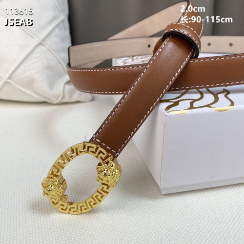 Replica Versace AAA Quality Belts For Women #1013577 $48.00 USD for Wholesale