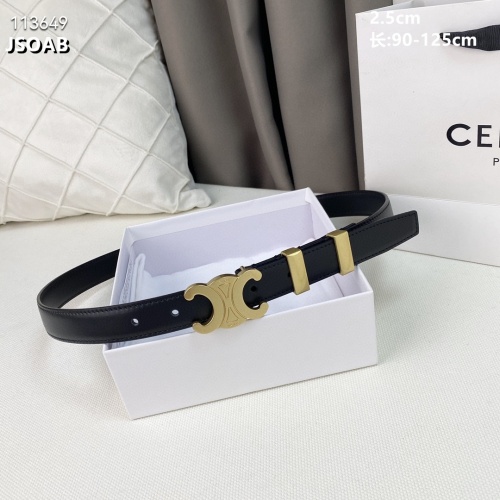 Replica Celine AAA Quality Belts For Women #1013630 $48.00 USD for Wholesale