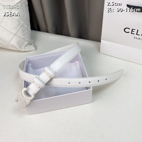 Replica Celine AAA Quality Belts For Women #1013636 $45.00 USD for Wholesale