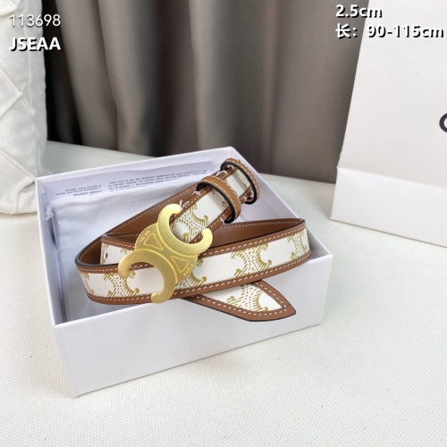 Replica Celine AAA Quality Belts For Women #1013640, $45.00 USD, [ITEM#1013640], Replica Celine AAA Quality Belts outlet from China