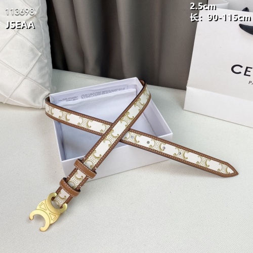 Replica Celine AAA Quality Belts For Women #1013640 $45.00 USD for Wholesale