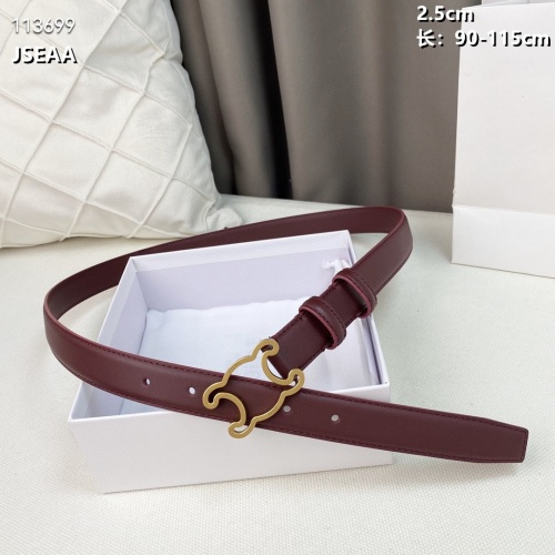 Replica Celine AAA Quality Belts For Women #1013641 $45.00 USD for Wholesale
