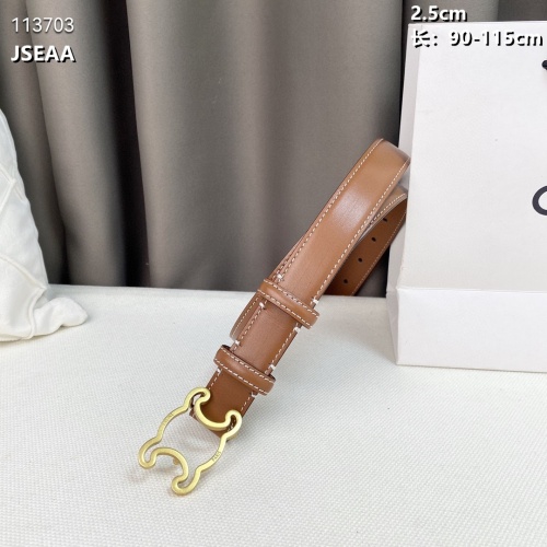 Replica Celine AAA Quality Belts For Women #1013646 $45.00 USD for Wholesale