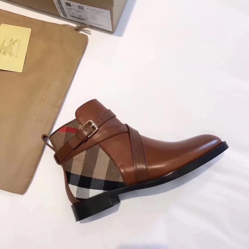 Replica Burberry Boots For Women #1014285 $98.00 USD for Wholesale