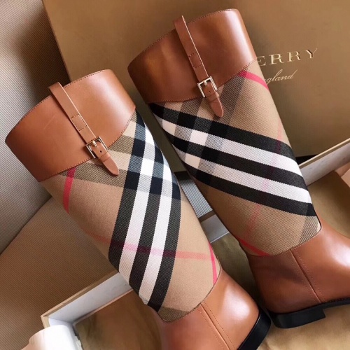 Replica Burberry Boots For Women #1014286 $118.00 USD for Wholesale