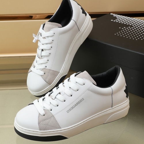 Replica Dsquared Casual Shoes For Men #1015705 $102.00 USD for Wholesale