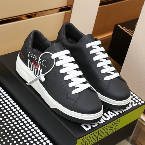 Replica Dsquared Casual Shoes For Men #1015707 $102.00 USD for Wholesale