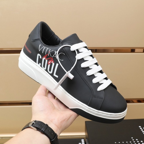 Replica Dsquared Casual Shoes For Men #1015707 $102.00 USD for Wholesale