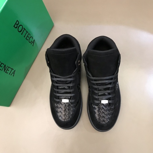 Replica Bottega Veneta High Tops Shoes For Men #1015880 $80.00 USD for Wholesale