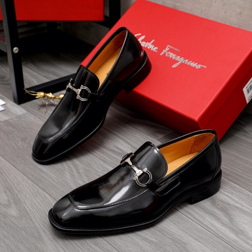 Replica Salvatore Ferragamo Leather Shoes For Men #1016354, $85.00 USD, [ITEM#1016354], Replica Salvatore Ferragamo Leather Shoes outlet from China