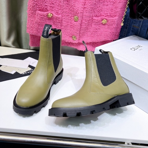 Replica Celine Boots For Women #1016741, $112.00 USD, [ITEM#1016741], Replica Celine Boots outlet from China