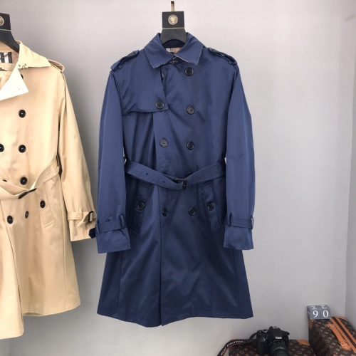 Replica Burberry Trench Coat Long Sleeved For Men #1017041, $160.00 USD, [ITEM#1017041], Replica Burberry Trench Coat outlet from China