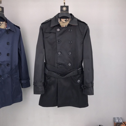 Replica Burberry Trench Coat Long Sleeved For Men #1017045, $102.00 USD, [ITEM#1017045], Replica Burberry Trench Coat outlet from China