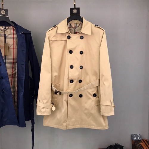 Replica Burberry Trench Coat Long Sleeved For Men #1017046, $102.00 USD, [ITEM#1017046], Replica Burberry Trench Coat outlet from China