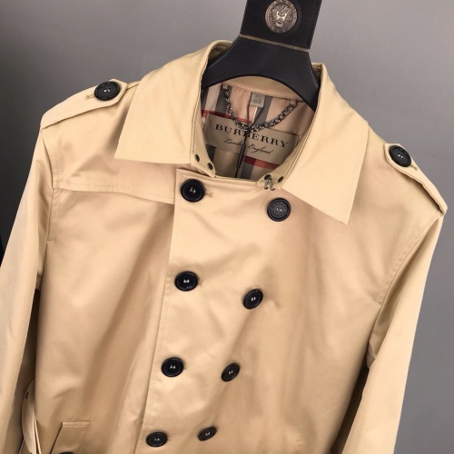 Replica Burberry Trench Coat Long Sleeved For Men #1017046 $102.00 USD for Wholesale