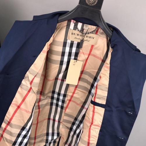 Replica Burberry Trench Coat Long Sleeved For Men #1017050 $98.00 USD for Wholesale