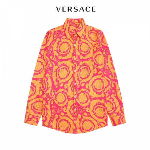 Replica Versace Shirts Long Sleeved For Men #1017390, $40.00 USD, [ITEM#1017390], Replica Versace Shirts outlet from China