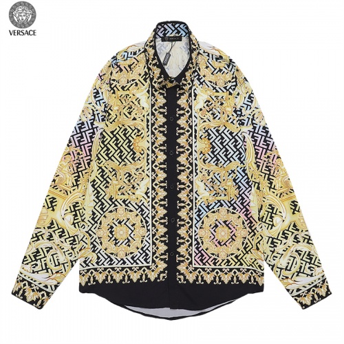 Replica Versace Shirts Long Sleeved For Men #1017393, $40.00 USD, [ITEM#1017393], Replica Versace Shirts outlet from China