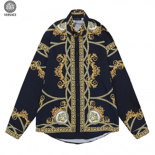 Replica Versace Shirts Long Sleeved For Men #1017394, $40.00 USD, [ITEM#1017394], Replica Versace Shirts outlet from China