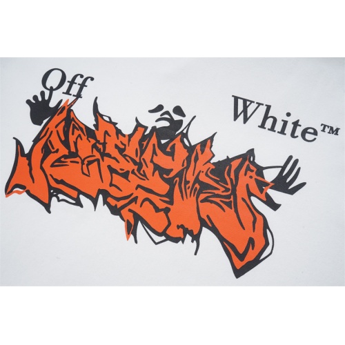Replica Off-White Hoodies Long Sleeved For Men #1017465 $42.00 USD for Wholesale