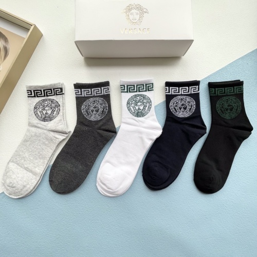 Replica Versace Socks #1018305, $27.00 USD, [ITEM#1018305], Replica Versace Socks outlet from China