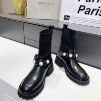 $100.00 USD Jimmy Choo Boots For Women #1011439