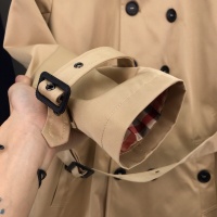 $102.00 USD Burberry Trench Coat Long Sleeved For Men #1017046