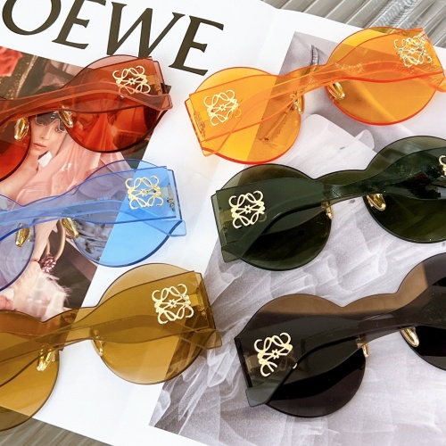 Replica LOEWE AAA Quality Sunglasses #1018904 $56.00 USD for Wholesale