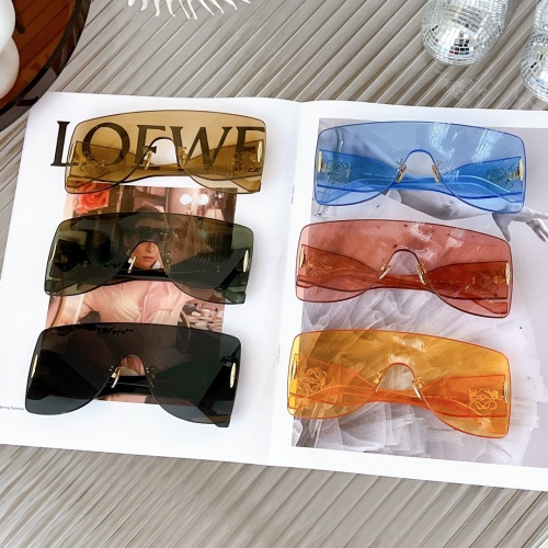 Replica LOEWE AAA Quality Sunglasses #1018914 $56.00 USD for Wholesale