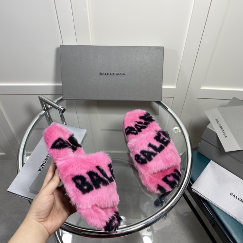 Replica Balenciaga Slippers For Women #1019030 $72.00 USD for Wholesale